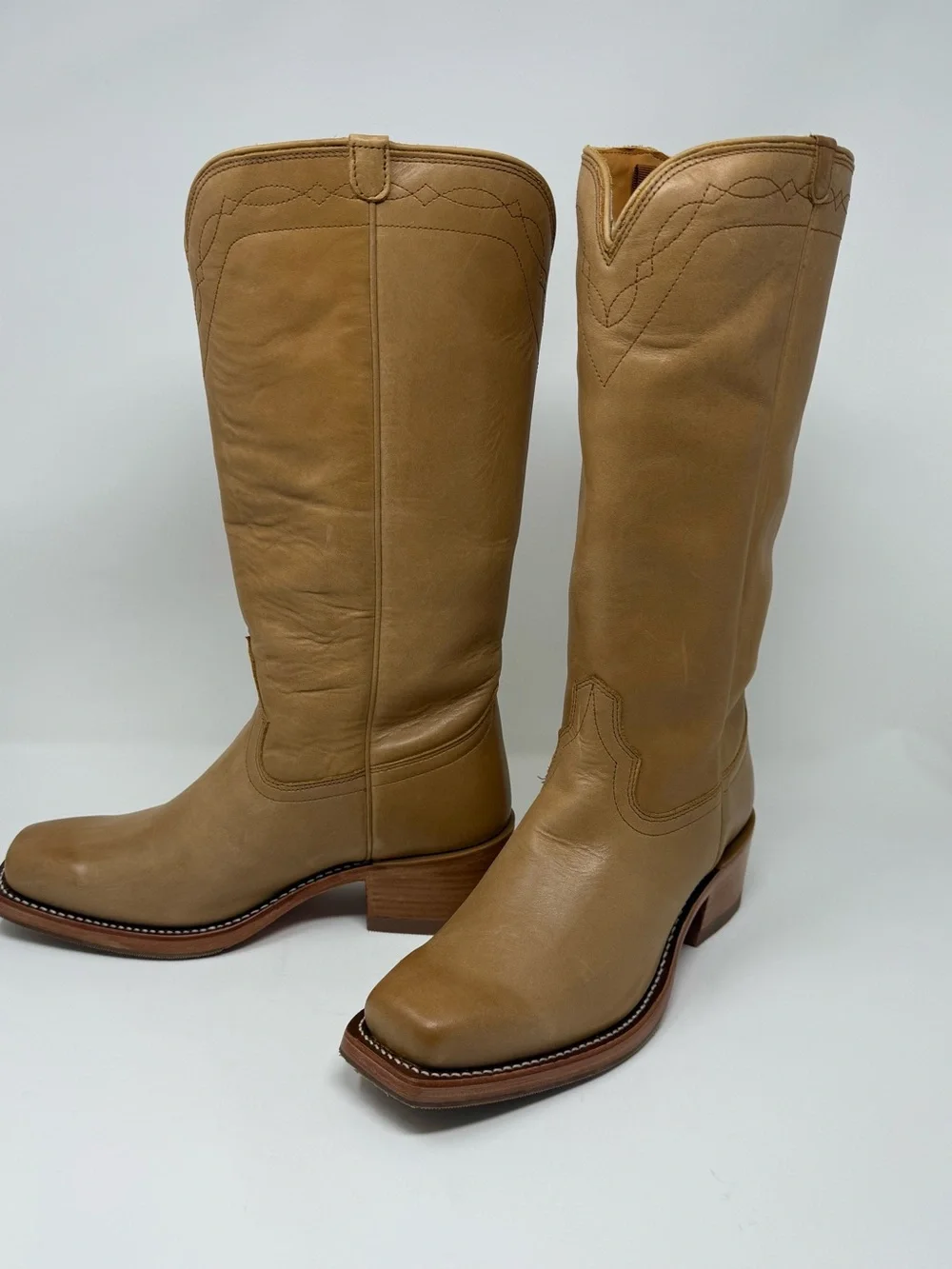 Tecovas “The Charlie” Women’s Tall Leather Boots – Size 8B -NEW - Picture 6 of 13